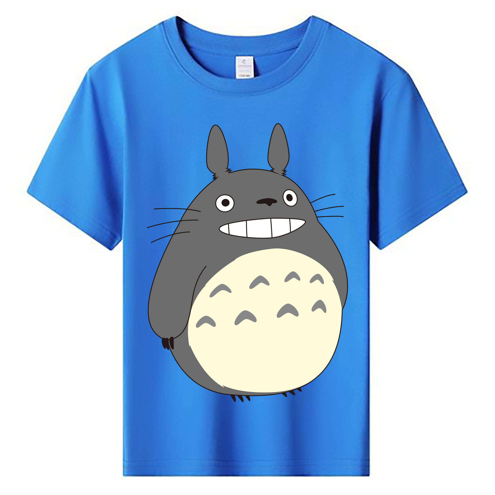 （画像用） となりのトトロ 草壁メイ 草壁サツキ My Neighbor Totoro Satsuki Kusakabe Mei Kusakabe 綿100％キッズTシャツ（フロントプリント）